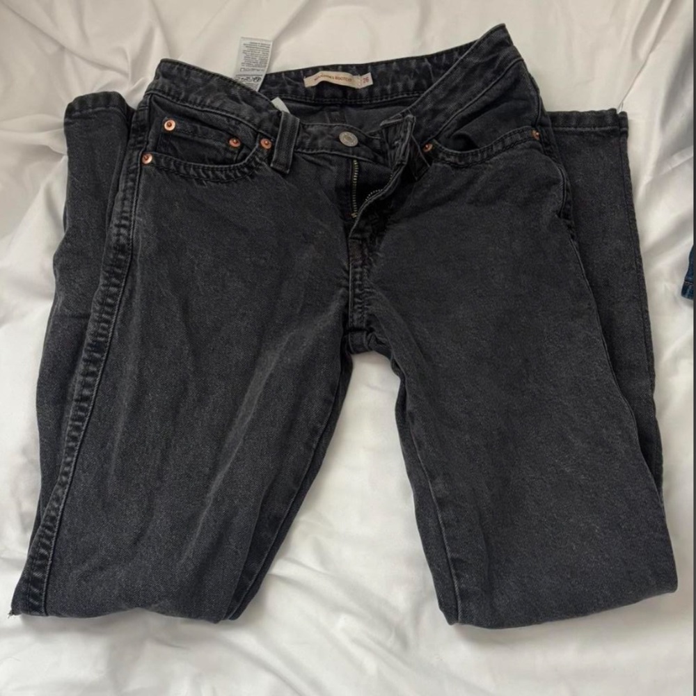 LEVI Black Denim Jeans